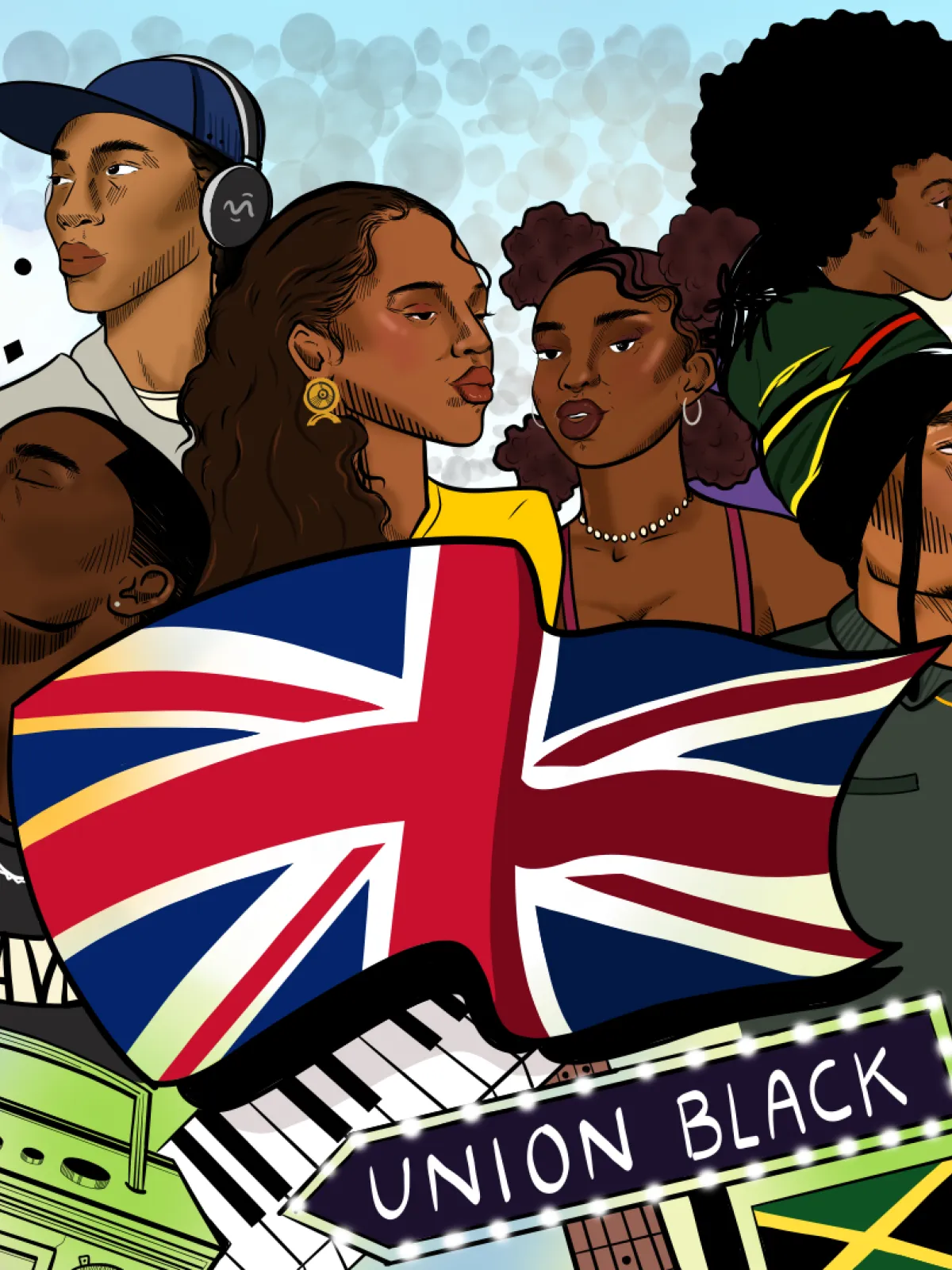 Union Black Sounds of a Nation Illustration by Paris Anthony Walker