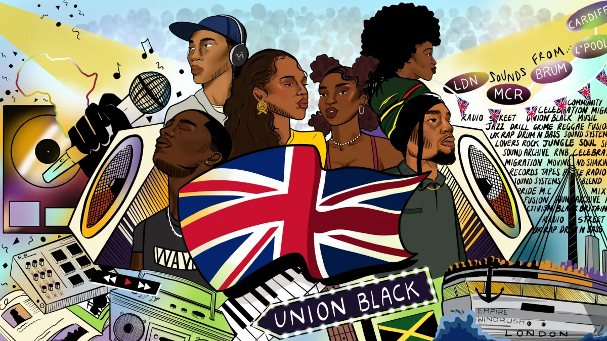Union Black Sounds of a Nation Illustration by Paris Anthony Walker